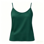 Sleeveless Spaghetti Strap Satin Cami Top