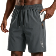 Quick Dry Athletic Cargo Shorts - Image 2
