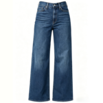 High Waist Straight Leg Denim Jeans