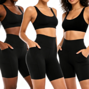 High Waist Biker Shorts - Image 3