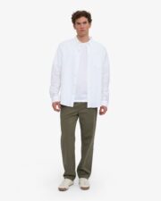 Organic Twill Pants - Dusty Olive - Image 6
