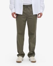 Organic Twill Pants - Dusty Olive - Image 3