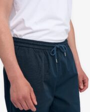 Organic Twill Pants - Navy Blue - Image 7