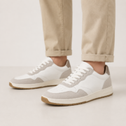 Stonebridge Neutral Court Sneakers - Image 2