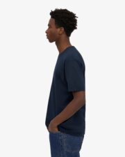 Classic Organic Tee - Navy Blue - Image 4