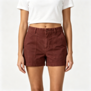 Women's Seventyseven Cord Shorts - Image 3